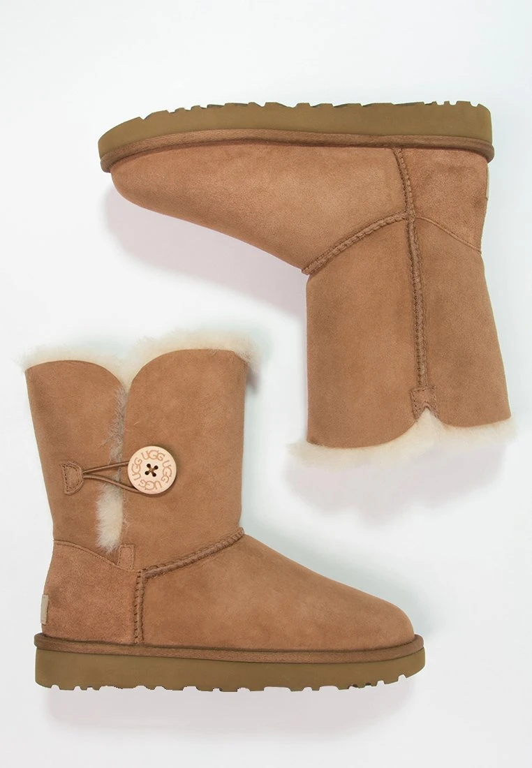 Ugg Bailey Button Ii - Classic Ankle Boots - Chestnut - Image 3
