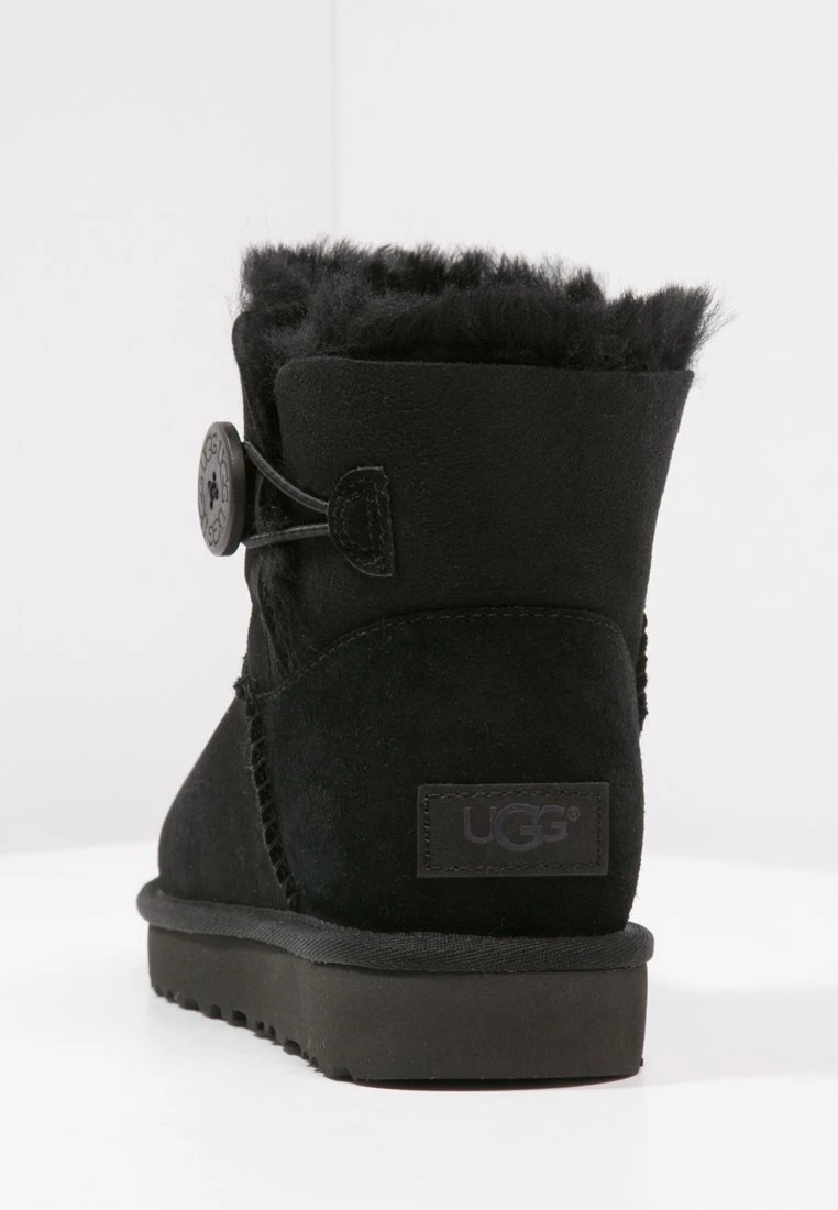 Ugg Mini Bailey Button - Ankle Boots - Black - Image 7