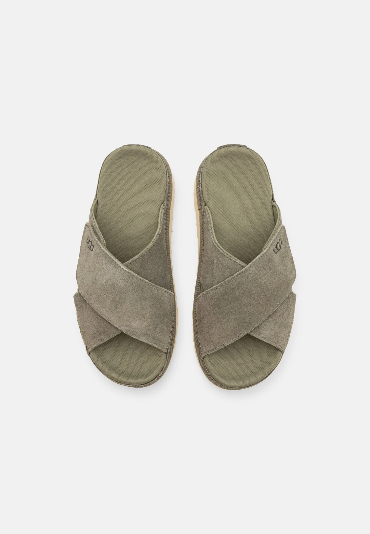 Ugg GoldenstarCross Slide - Mules - Moss Green - Image 6