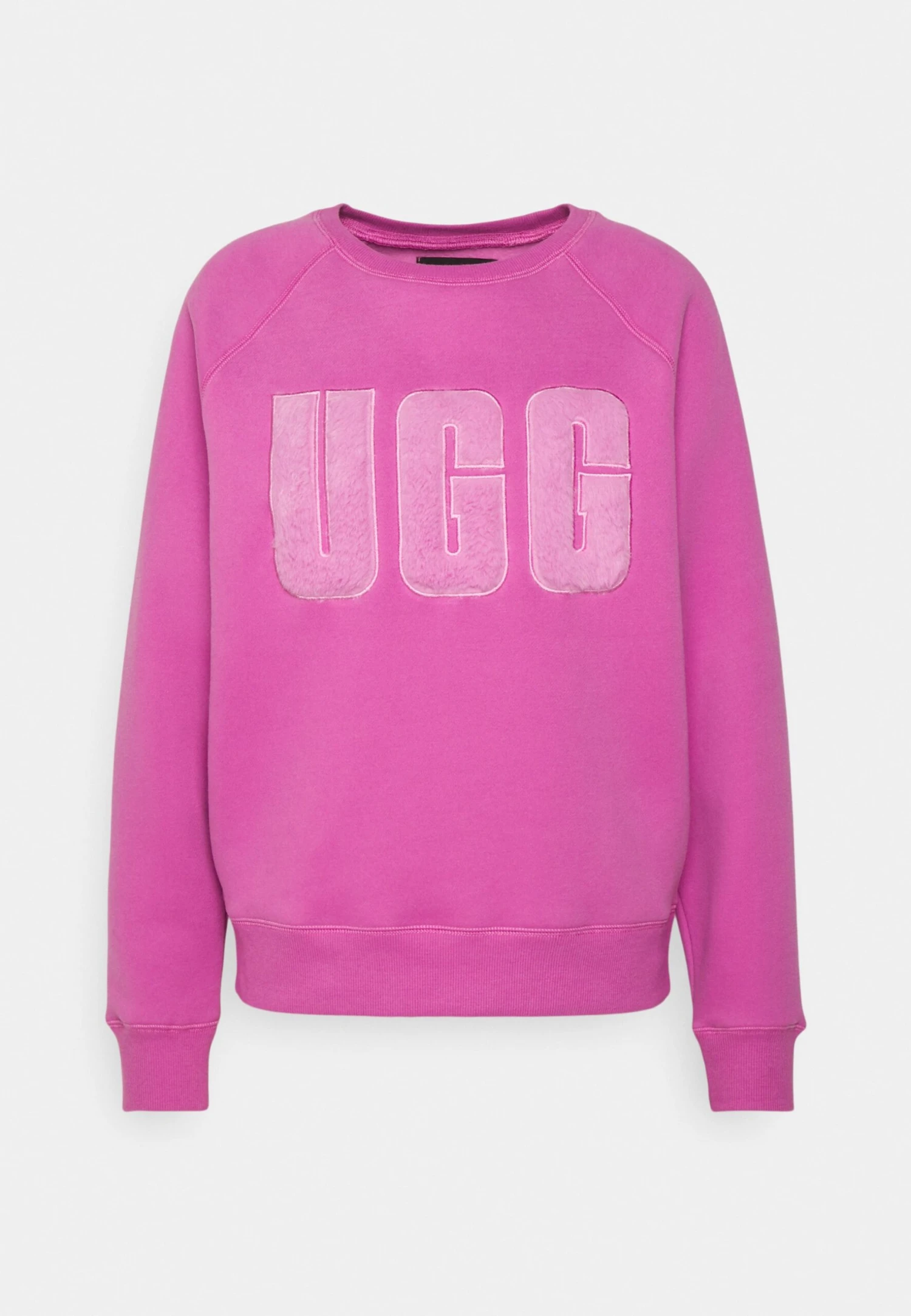 Ugg Madeline Fuzzy Logo Crewneck - Sweatshirt - Bodacious