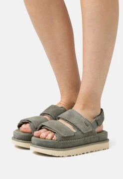 Ugg Goldenstar - Platform Sandals - Moss Green