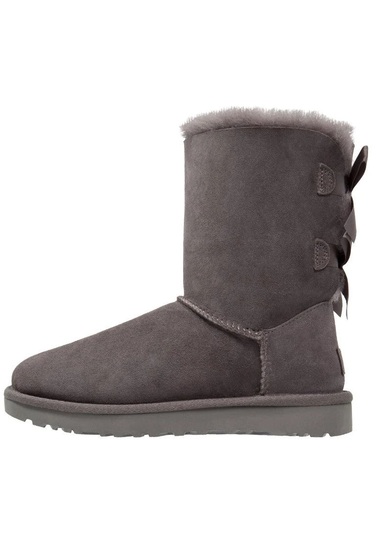 Ugg Bailey Bow - Classic Ankle Boots - Grey - Image 2
