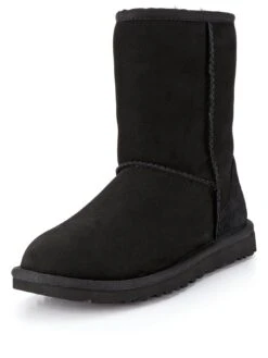 UGG Classic Short II Calf Boots - Black