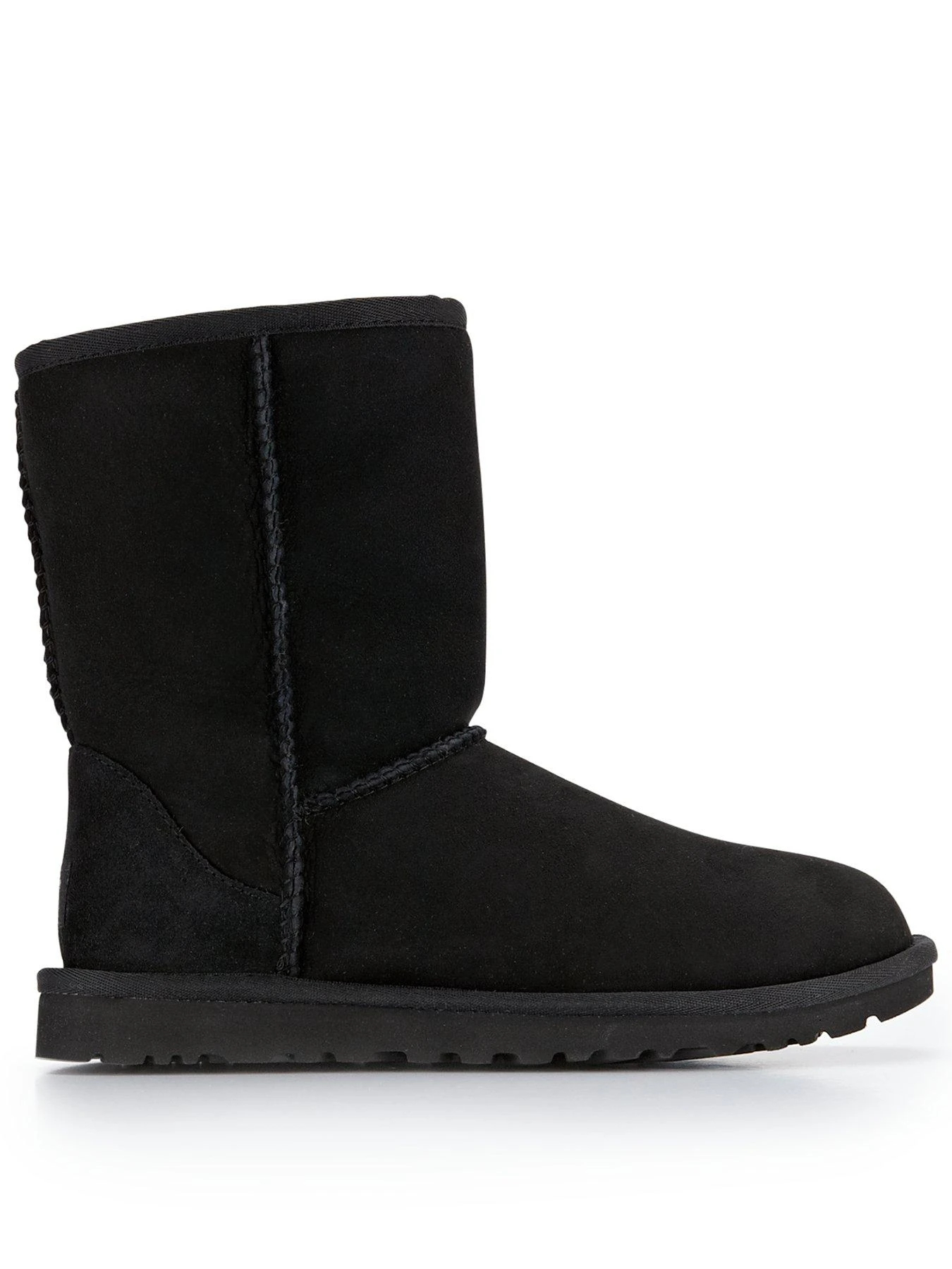 UGG Classic Short II Calf Boots - Black - Image 3