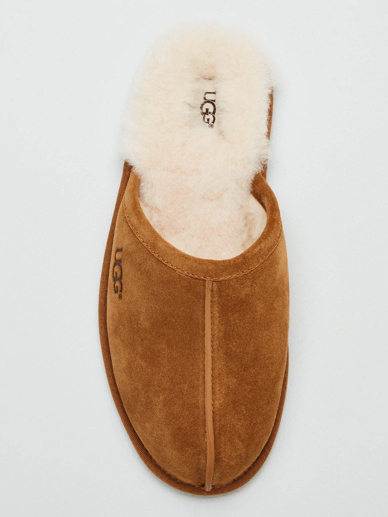 UGG Men's Scuff Slippers - Chestnut - Image 4