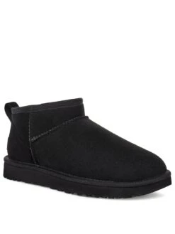 UGG Classic Ultra Mini Ankle Boot - Black