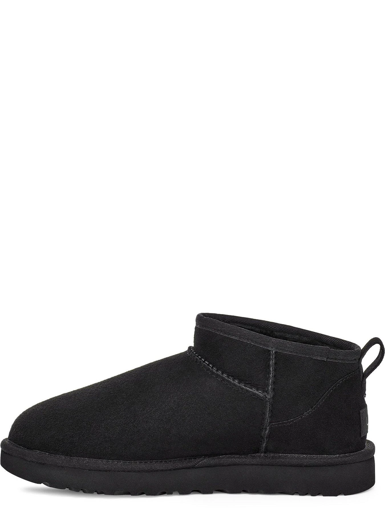 UGG Classic Ultra Mini Ankle Boot - Black - Image 4