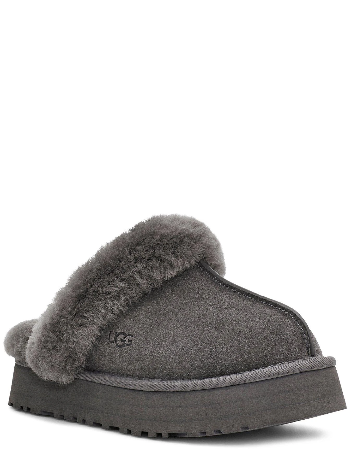 UGG Disquette Slippers - Charcoal - Image 3
