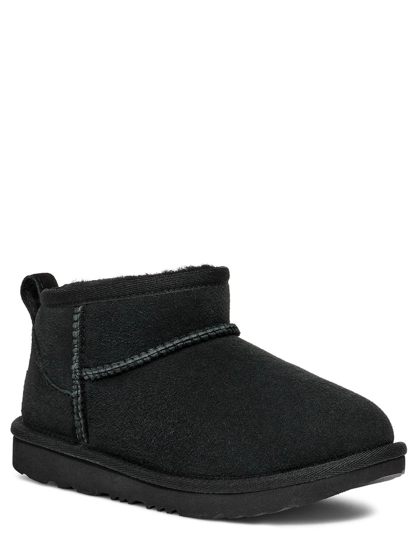UGG Kids Classic Ultra Mini Classic Boot - Black - Image 3