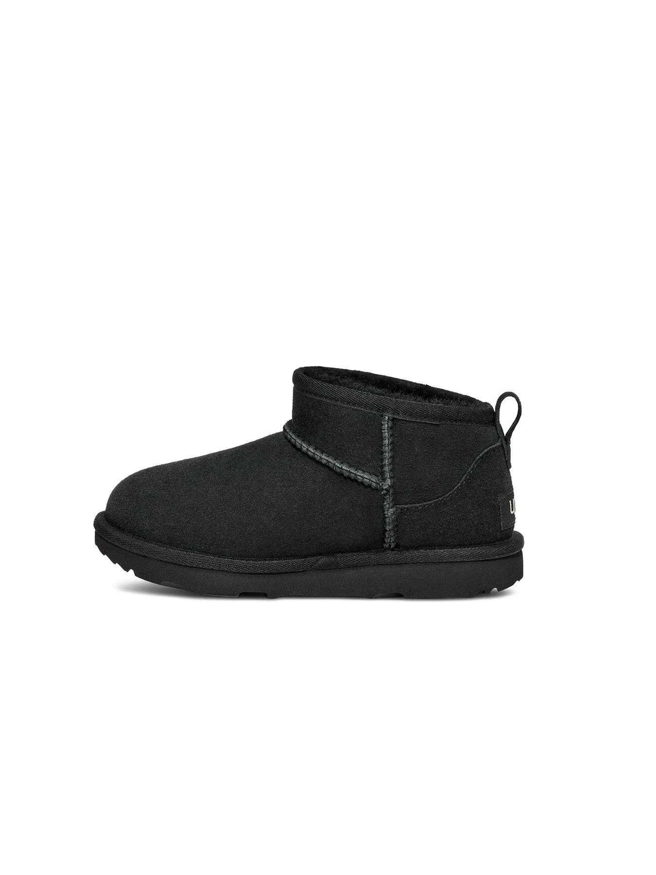 UGG Kids Classic Ultra Mini Classic Boot - Black - Image 5