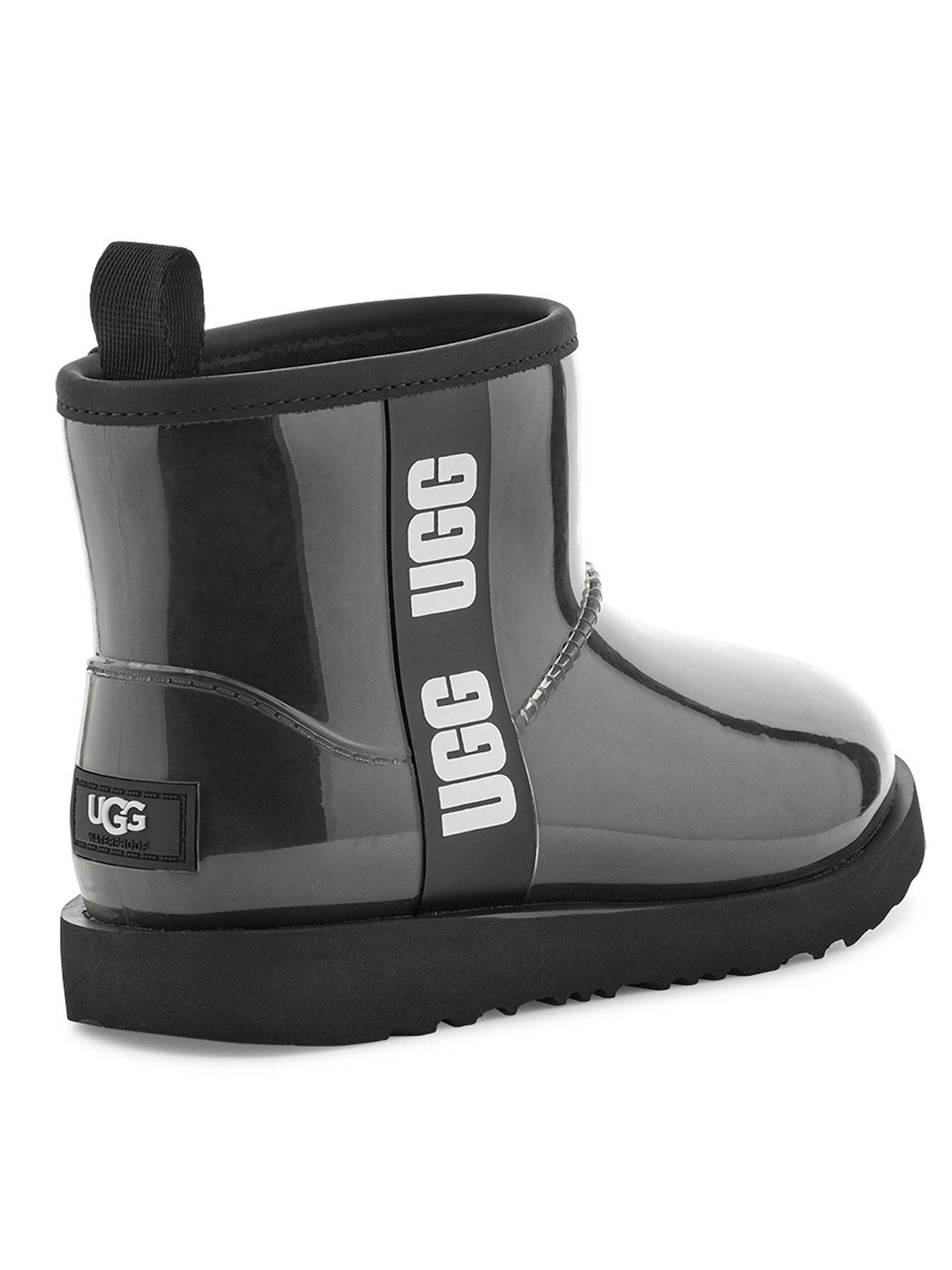 UGG Kids Classic Clear Mini Ii Classic Boot - Black - Image 2