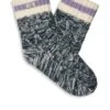 UGG Deedee Fleece Lined Quarter Socks - Midnight / Wild Indigo