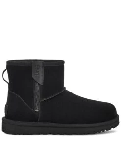 UGG Classic Mini Bailey Zip Ankle Boots - Black