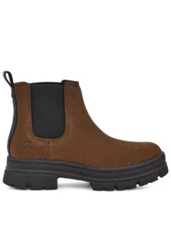 UGG Ashton Chelsea Ankle Boots - Dark Earth - Brown