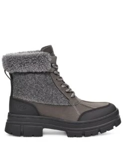 UGG Ashton Addie Tipped Ankle Boots - Charcoal