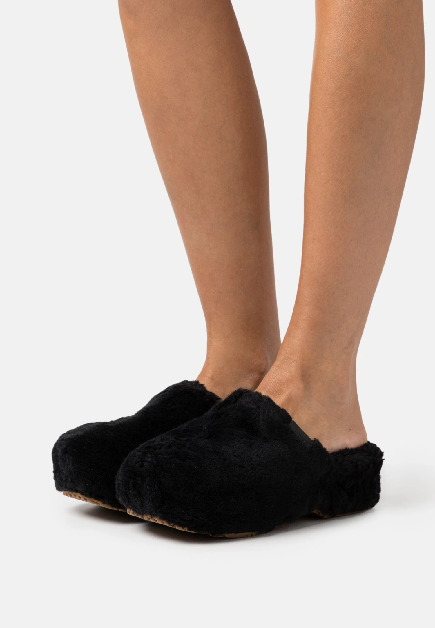 Ugg Fuzz Sugar - Heeled Mules - Black