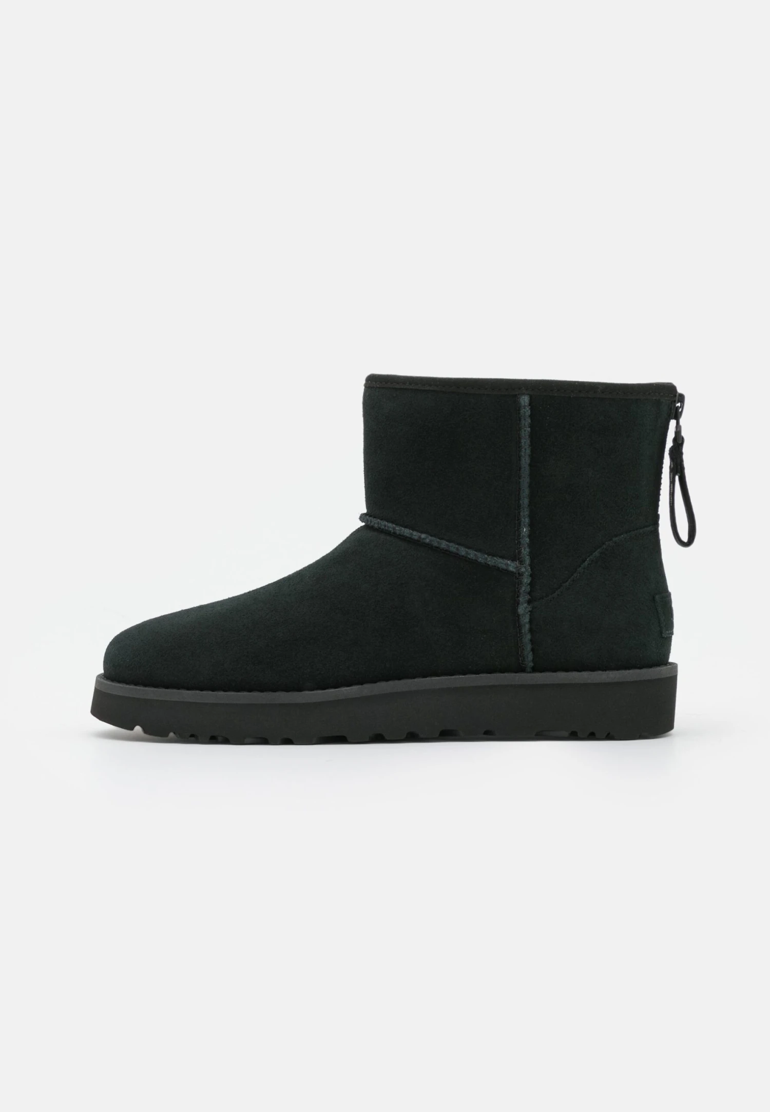 Ugg Classic Mini Logo Zip - Classic Ankle Boots - Black - Image 2
