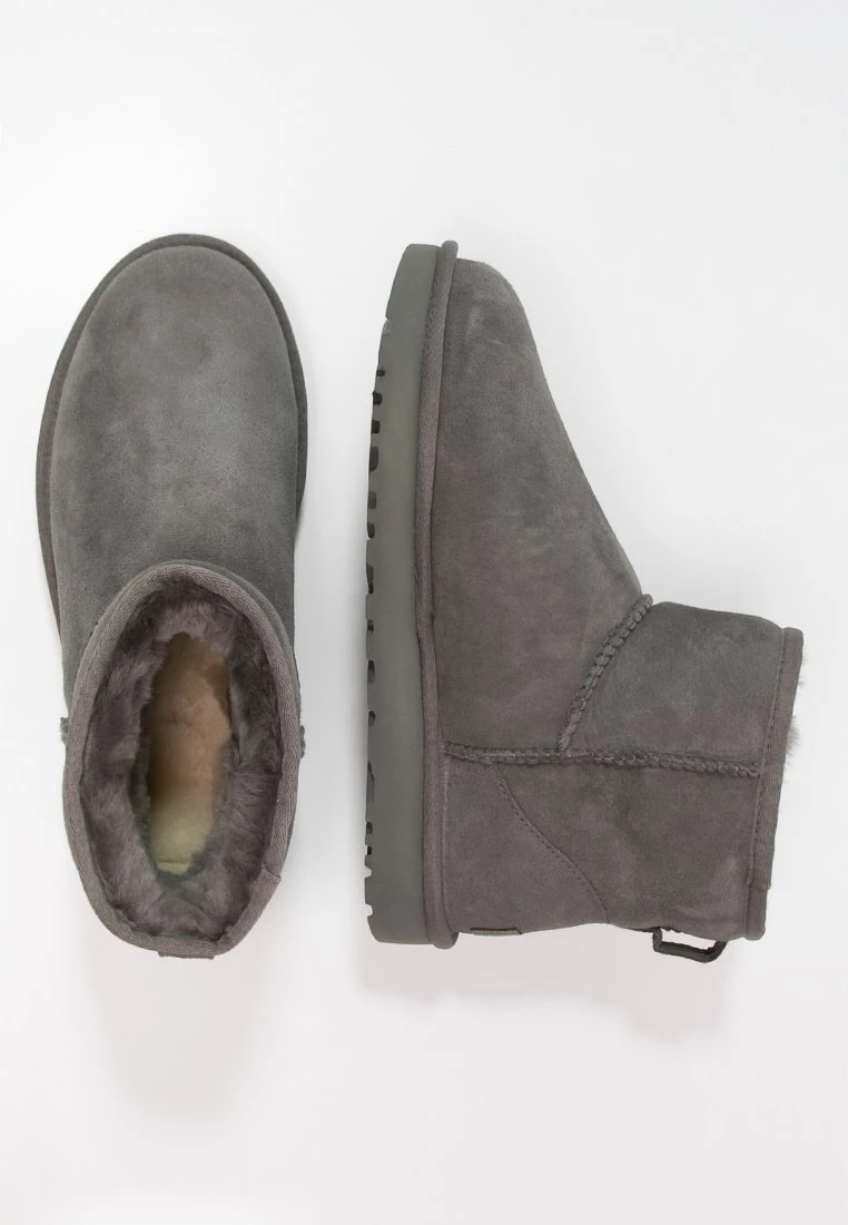 Ugg Classic Mini - Classic Ankle Boots - Grey - Image 3