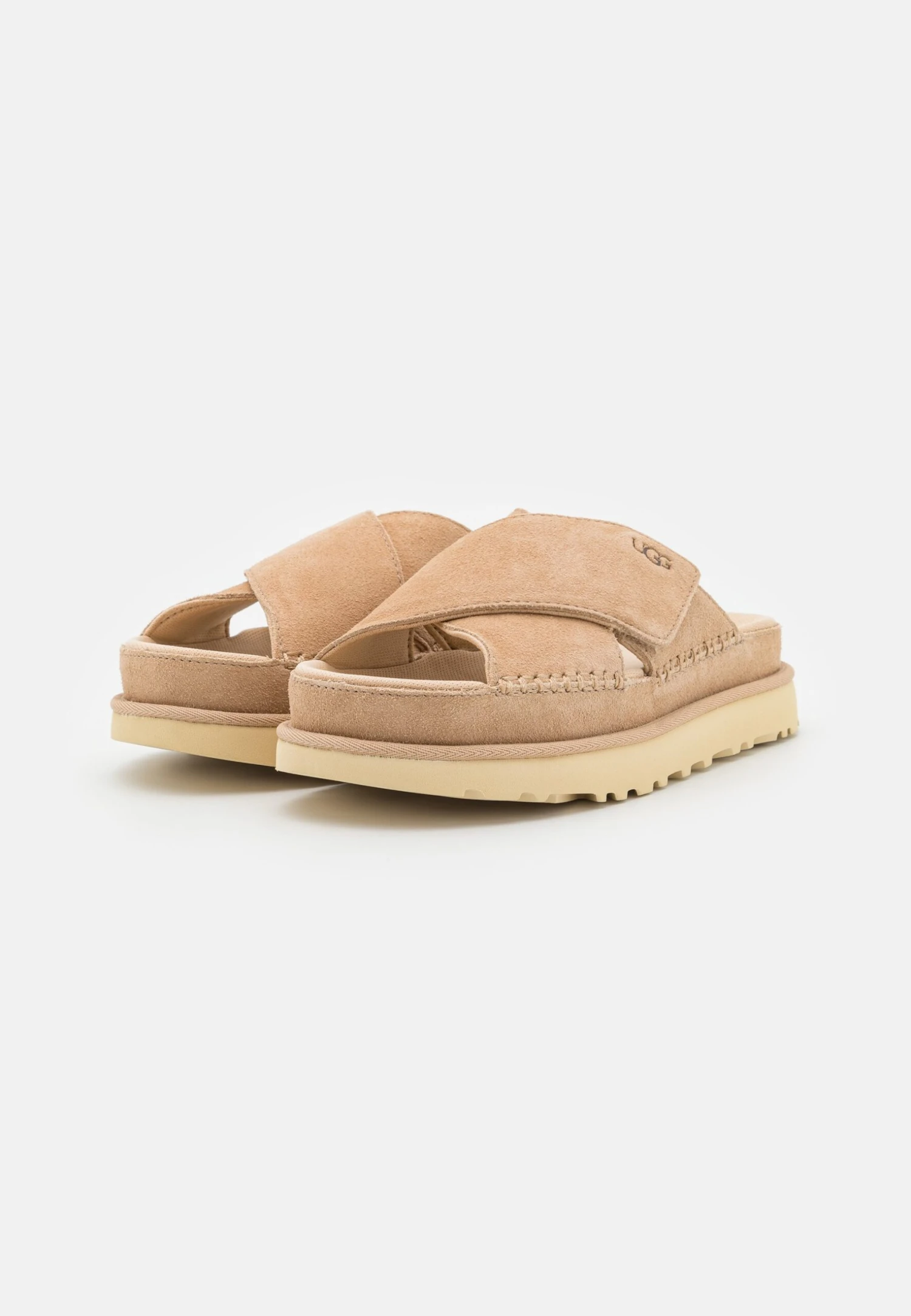 Ugg GoldenstarCross Slide - Mules - Driftwood - Image 3